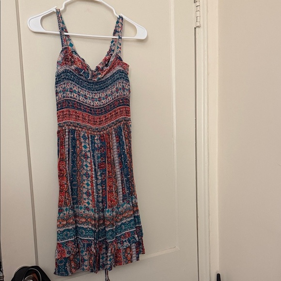 Angie Dresses & Skirts - NWOT Angie Bohemian Multicolor Strappy Dress size: M